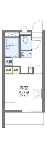 レオパレスシュテルンの間取り画像