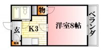 ボヌール中尾の間取り画像