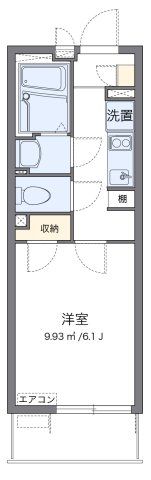 クレイノアドバンス川崎の間取り画像
