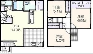 チャコール木曽川 Ⅲの間取り画像