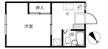 メゾンNAOの間取り画像