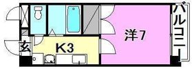 ジョイフル第3祝谷の間取り画像