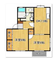 タウニィひわかの間取り画像