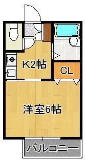 アズーロ高峰の間取り画像