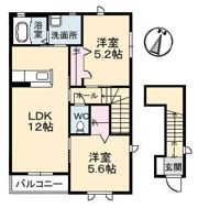 Bear Hill MACHIDAの間取り画像