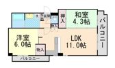 マティエール曽根の間取り画像