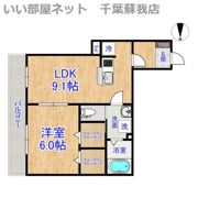 Ajour蘇我06の間取り画像