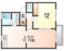 メゾン瀬戸A棟B棟の間取り画像