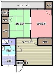サニーヒルズの間取り画像