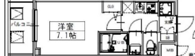 S-RESIDENCE天満Gracisの間取り画像
