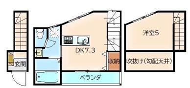 R－THREEの間取り画像