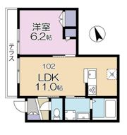 ピュアシティ下北沢の間取り画像