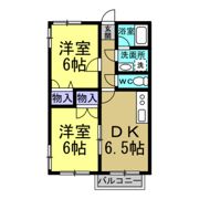 原松ハイツBの間取り画像
