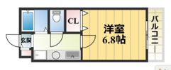 シャトラン弓木壱番館の間取り画像