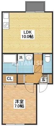 セジュールYMVの間取り画像