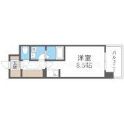 レジデンス本町靭公園の間取り画像