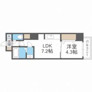 S-RESIDENCE堺筋本町Unoの間取り画像