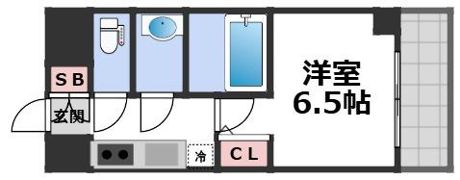 ARCOBALENO OSAKA FUSEの間取り画像