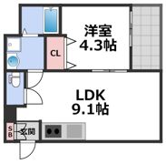 エヌアンドエスヴィラⅡの間取り画像