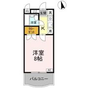 サンハイツ沖浜の間取り画像
