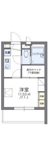 レオパレスYOSHINOの間取り画像