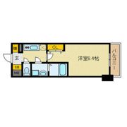エスリード江坂公園の間取り画像