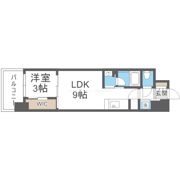 リビオメゾン新大阪の間取り画像