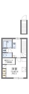 レオパレスKOSENの間取り画像