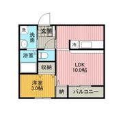 アベニールの間取り画像
