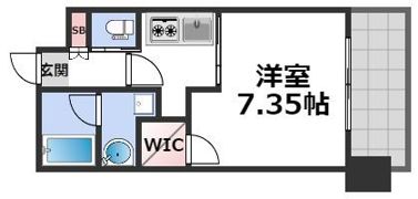 アプリーレ南堀江の間取り画像