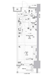 PREMIUM CUBE 亀戸の間取り画像