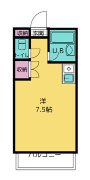 フォルム熊大前の間取り画像