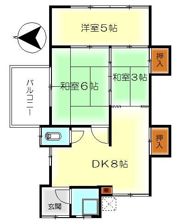 前川アパートの間取り画像