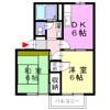 フレグランスDの間取り画像