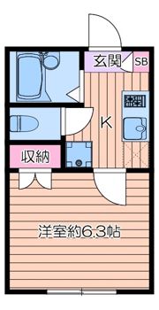 パレ・イリスの間取り画像
