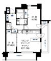 ライオンズマンション横濱元町キャナリシアの間取り画像