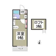 カーザソフィアの間取り画像