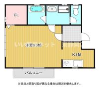カーサフィオーレの間取り画像