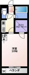 セザンヌ大知波の間取り画像