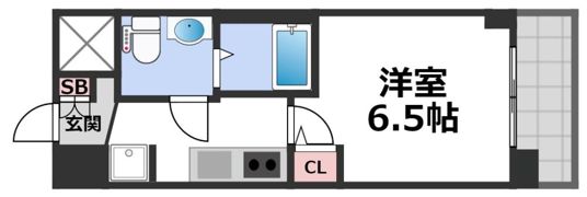 セレニテ本町リアンの間取り画像