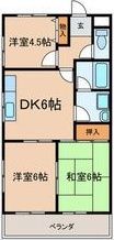 パティオ杁ヶ池の間取り画像