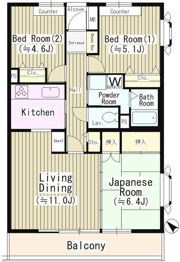 グリシーヌ高井戸の間取り画像