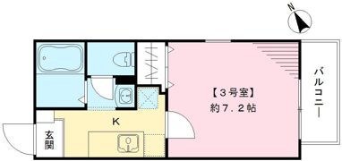 ドエル参番館の間取り画像