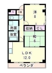 フロントパーク守山の間取り画像
