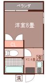 ハイツオノ(ハイツオノ)の間取り画像