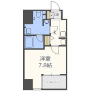 レジディア江戸堀の間取り画像