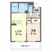 ルーシーエメラルドの間取り画像