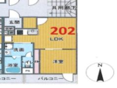 マノワール豊中玉井町の間取り画像