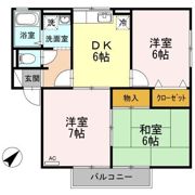 セジュール・ミナミ B棟の間取り画像