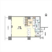 豊洲シエルタワーの間取り画像